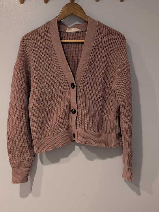 Sweaters - Everlane Organic Cotton Boxy Knit Sweater Size Small